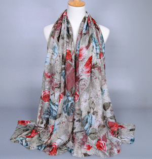 Wholesale scarf silk fabric