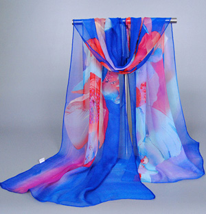 Wholesale printing silk scarf