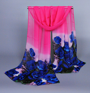 Wholesale silk thin scarves