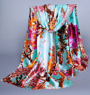 Spain silk scarf wholesale
