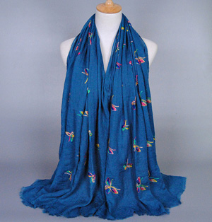 Wholesale infinity scarf silk