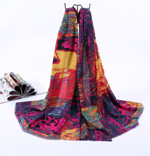 Wholesale silk pashmina shawls