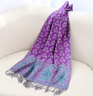 Jacquard pashmina scarf wholesale
