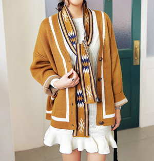 Wholesale knit wool scarf