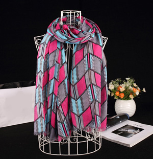 Wholesale striped scarves