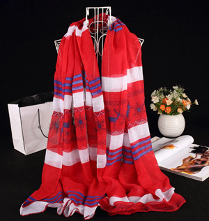 Wholesale christmas scarf