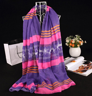 Wholesale christmas scarf