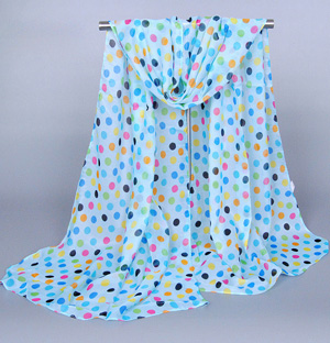 Print silk scarf for sale