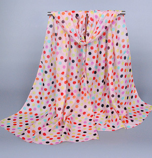 Print silk scarf for sale