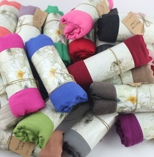 Pure cotton scarf wholesale