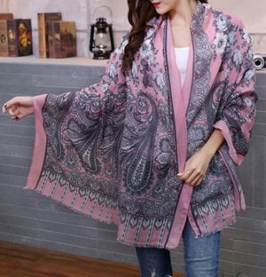 Silk floral scarf wholeslae