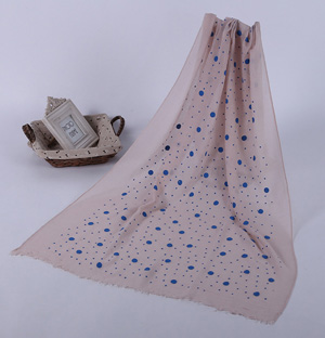 Polka dot silk scarf wholesale