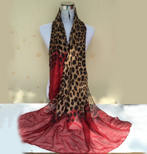 Leopard scarf fashion