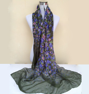 Wholesale women silk scarves