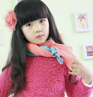 Kids scarf cotton voile