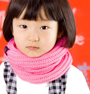 Cheap korean children scarf