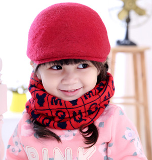 Knit scarf for girls