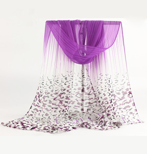 Wholesale silk chiffon scarves
