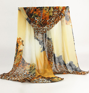 Hot sell fashion leopard scarf