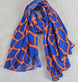 Cotton leopard scarf wholesale