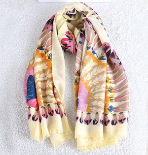 Women cotton infinity scarf