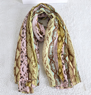 Women linen cotton scarf