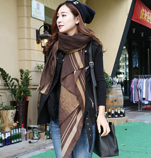 Wholesale cotton linen scarf