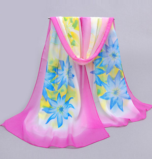 Spring silk chiffon scarf wholesale