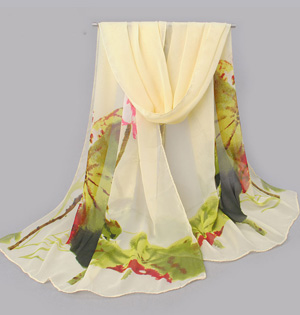 Wholesale thin section chiffon scarf