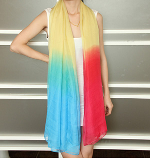 Wholesale fashion beach silk scarf
