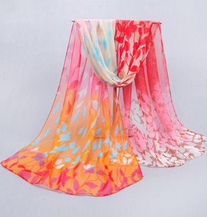 Wholesale chiffon silk scarf