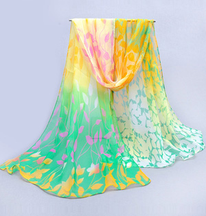 Wholesale chiffon silk scarf