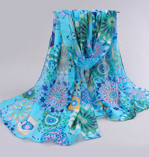 Wholesale chiffon neck scarf