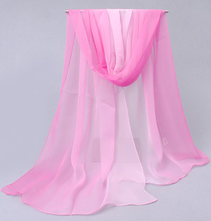 Wholesale oblong silk scarf