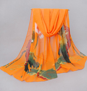 Wholesale cheap chiffon scarves