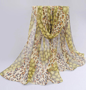 Red chiffon scarf wholesale