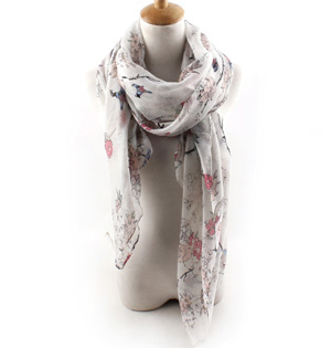 Spring fashion viscose scarfs