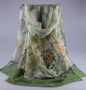 Wholesale cotton viscose scarves