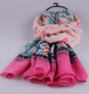 Wholesale cotton viscose scarves