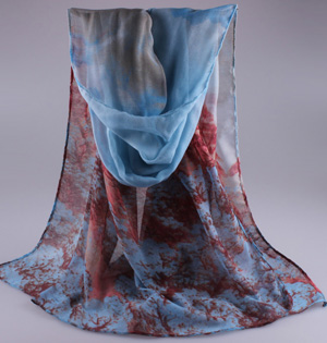 Wholesale printed viscose scarves