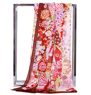 India chiffon scarf wholesale