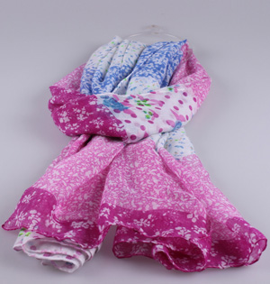 Wholesale women graffiti scarf