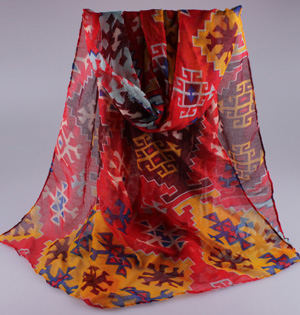 Viscose scarves for women