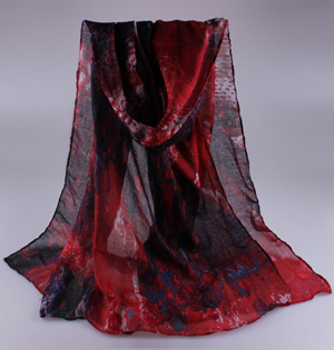 Wholesale polyester cotton scarf