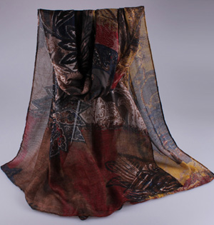 Square scarves for women