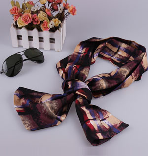 Wholesale long silk scarf