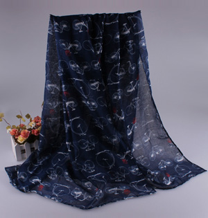 Wholesale viscose fashion scarf