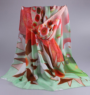 Cotton fabric for scarves wholesale