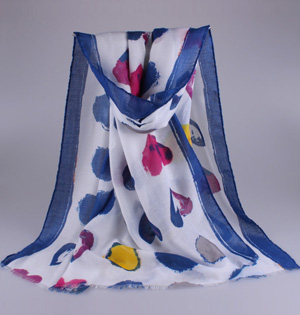 Wholesale pink fashion scarf