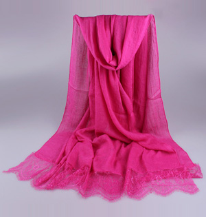 Wholesale lace scarf from china